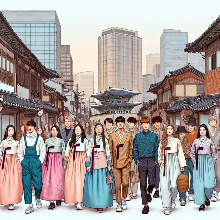 The Rise of Korean Street Fashion: Trends and Influences​