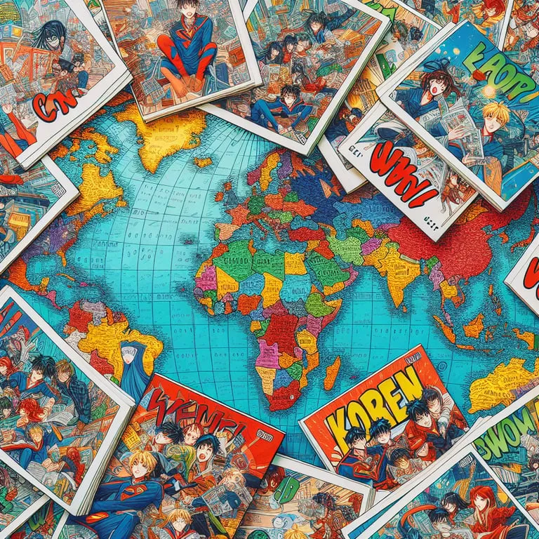 Korean Animation: The Growth of Manhwa and Its Global Impact​