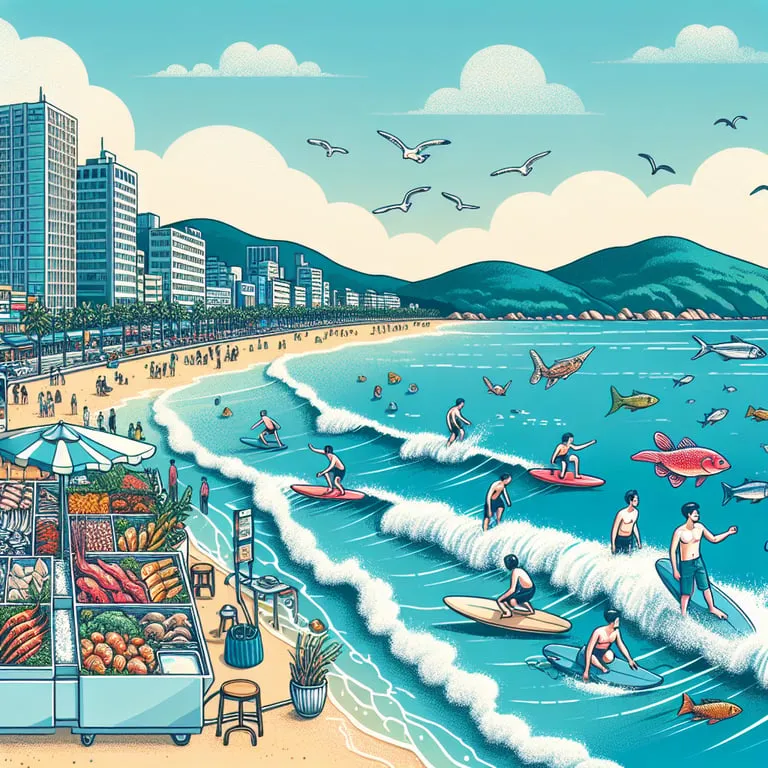 Exploring Busans Beaches: A Coastal Getaway​