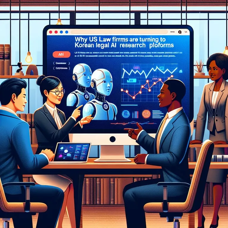 Why US Law Firms Are Turning to Korean Legal AI Research Platforms
