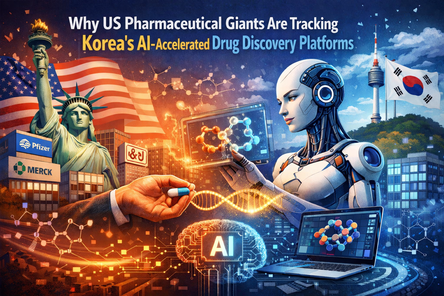 Why US Pharmaceutical Giants Are Tracking Korea’s AI‑Accelerated Drug Discovery Platforms