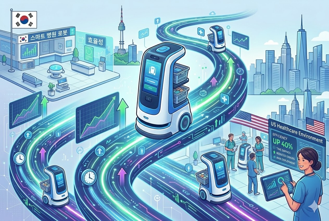 How Korea’s Smart Hospital Logistics Robots Impact US Healthcare Efficiency
